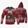1102 AOP Tokyo Ghoul Ugly Christmas Sweater VA Kaneki3 1 Zip hoodie font and back n - Tokyo Ghoul Store