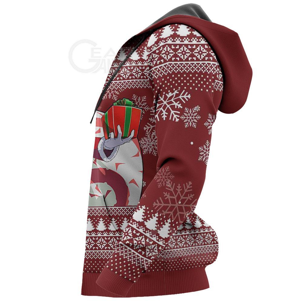 1102 AOP Tokyo Ghoul Ugly Christmas Sweater VA Kaneki 6 HD Left - Tokyo Ghoul Store