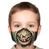 scary face zombie tokyo ghoul premium carbon filter face mask 992498 - Tokyo Ghoul Store