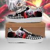 tokyo ghoul kaneki air force sneakers custom checkerboard shoes anime gearanime - Tokyo Ghoul Store