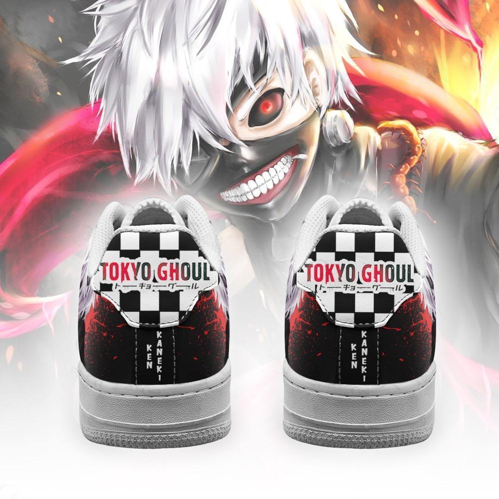 tokyo ghoul kaneki air force sneakers custom checkerboard shoes anime gearanime 3 - Tokyo Ghoul Store