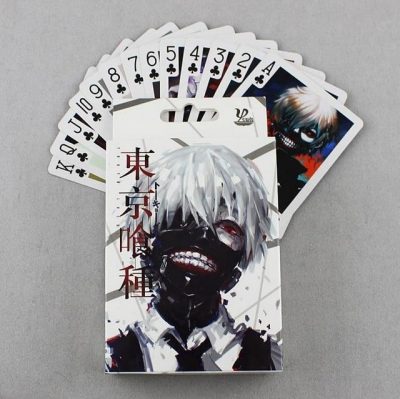 54 pcs/pack Tokyo Ghoul Poker Game Cards Toy