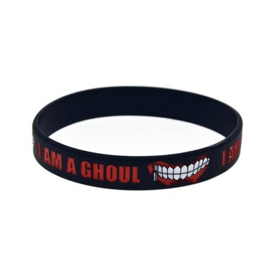 Tokyo Ghoul Silicone Rubber Bracelet Bangle Wristband