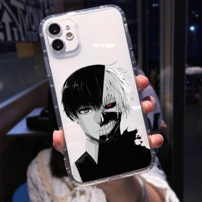 Tokyo Ghoul Half Face Phone Case