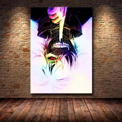 Tokyo Ghoul Kaneki Wall Art Canvas