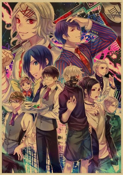 Tokyo Ghoul Season 2 Kraft Paper Poster