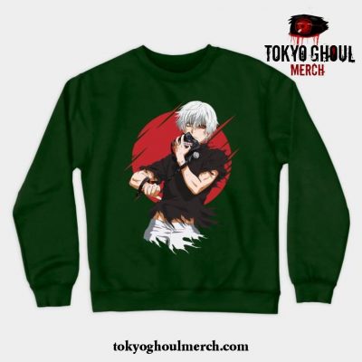 2021 Tokyo Ghoul Crewneck Sweatshirt Green / S