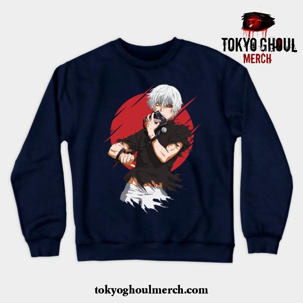2021 Tokyo Ghoul Crewneck Sweatshirt Navy Blue / S