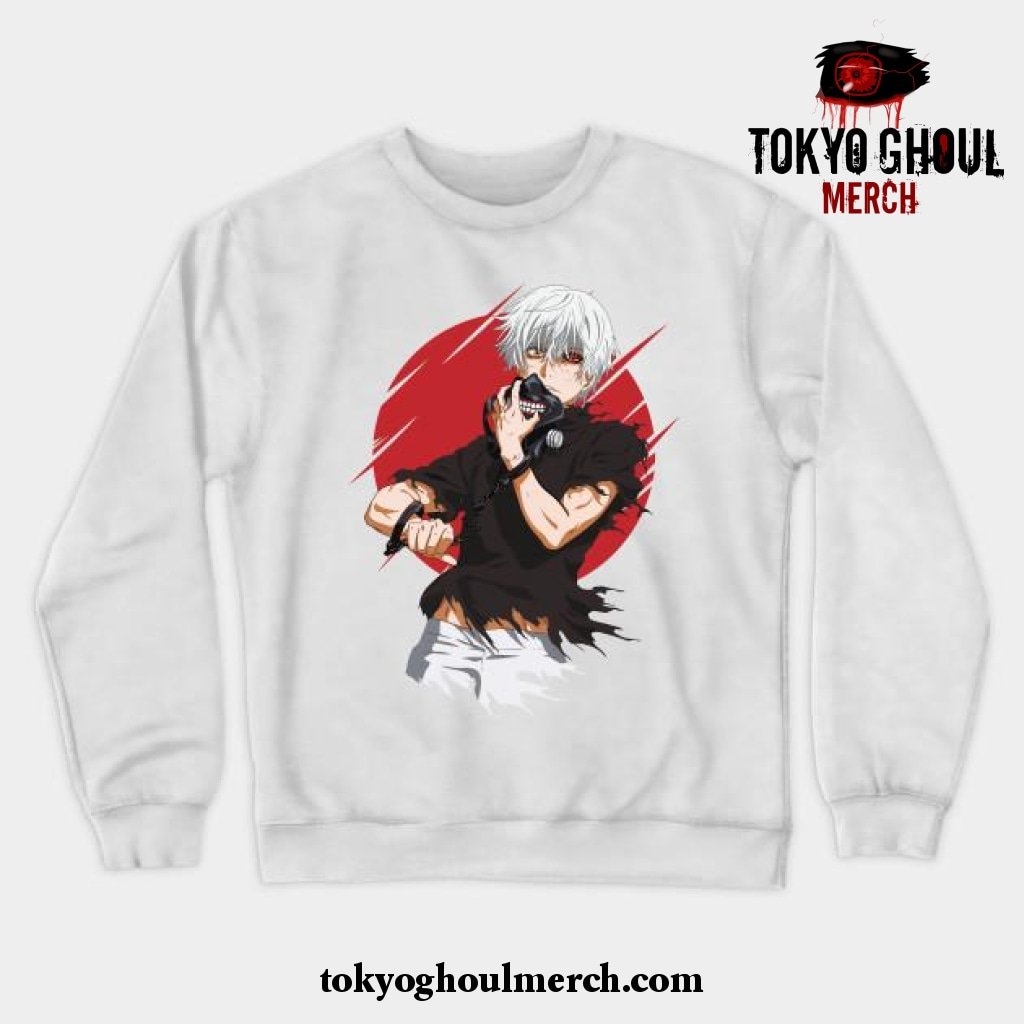 2021 Tokyo Ghoul Crewneck Sweatshirt White / S