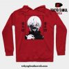 Anime Kaneki Ken Hoodie Red / S