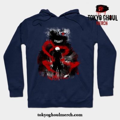 Ghoul Hoodie Navy Blue / S
