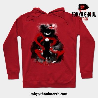 Ghoul Hoodie Red / S