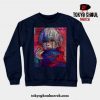 Ken Kaneki Tokyo Ghoul Crewneck Sweatshirt Navy Blue / S