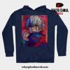Ken Kaneki Tokyo Ghoul Hoodie Navy Blue / S