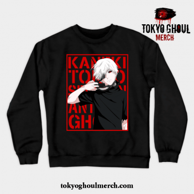 Ken Kaneki V2 Crewneck Sweatshirt Black / S