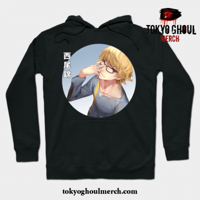 Retro Nishiki Nishio Thriller Anime Tokyo Ghoul Hoodie Black / S