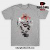 Sign Landscape Sakura Dawn T-Shirt Gray / S