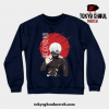 Tokyo Ghoul Anime - Retro Crewneck Sweatshirt Navy Blue / S