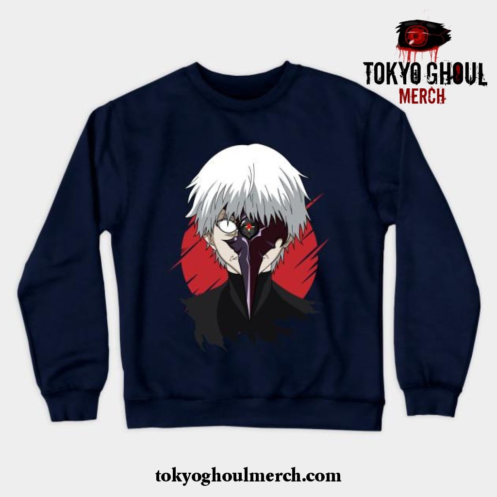 Tokyo Ghoul - Centipede Form Crewneck Sweatshirt Navy Blue / S
