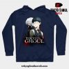 Tokyo Ghoul Hoodie Navy Blue / S