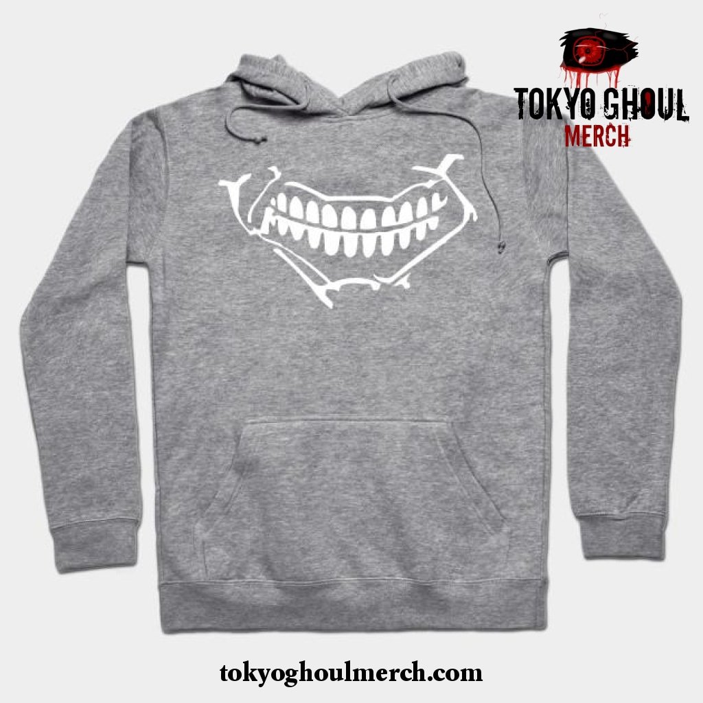 Tokyo Ghoul Smile Hoodie Gray / S