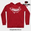 Tokyo Ghoul Smile Hoodie Red / S