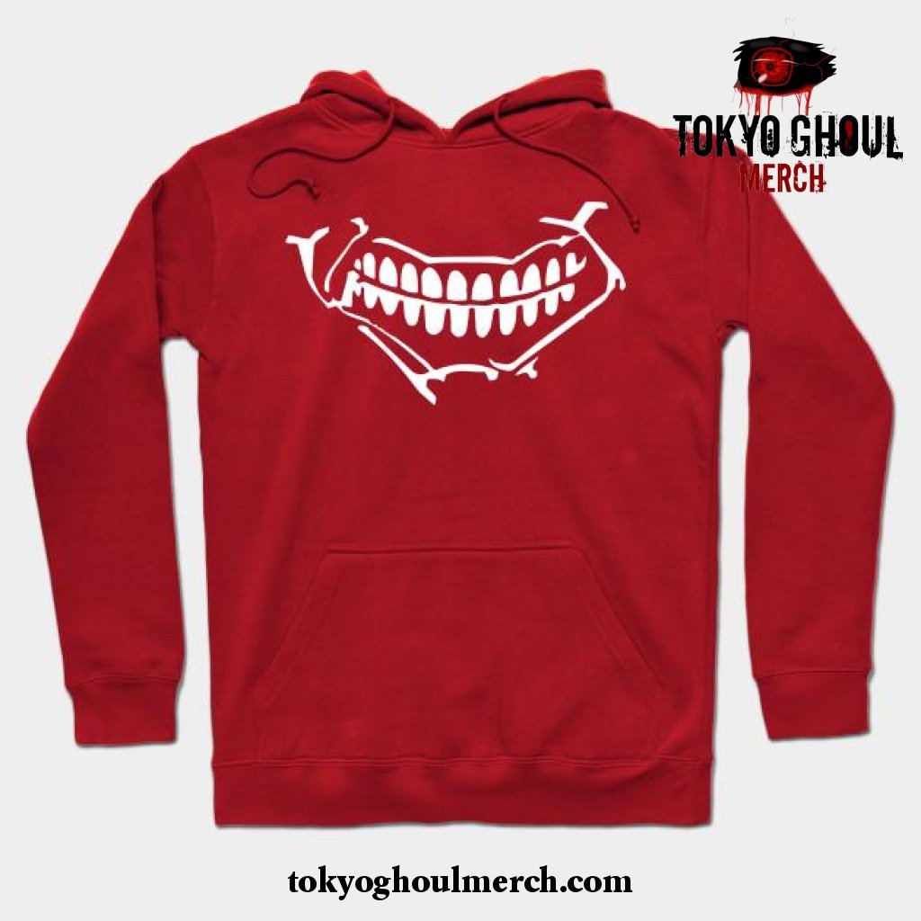 Tokyo Ghoul Smile Hoodie Red / S