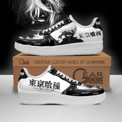 Ken Kaneki Tokyo Ghoul Skate Shoes