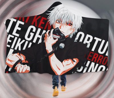 Tokyo Ghoul Kaneki Galaxy Hooded Blanket