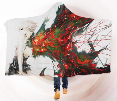 Tokyo Ghoul Manga Hooded Blanket