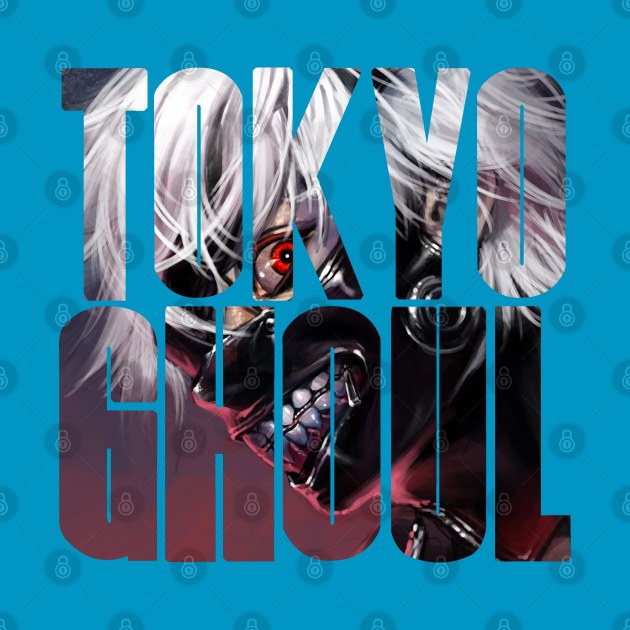 Tokyo Ghoul Logo Throw Pillow Official Cow Anime Merch