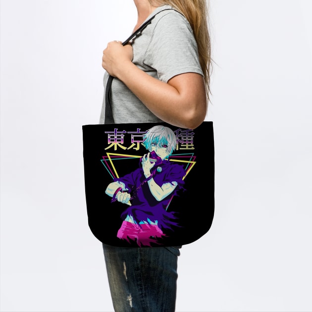 Tokyo Ghoul Retro Design Tote Official Cow Anime Merch