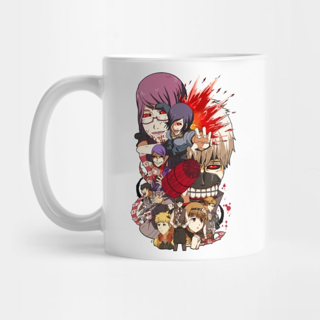 Tokyo Ghoul Medley Mug Official Cow Anime Merch