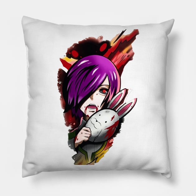 Tokyo Ghoul Throw Pillow Official Cow Anime Merch