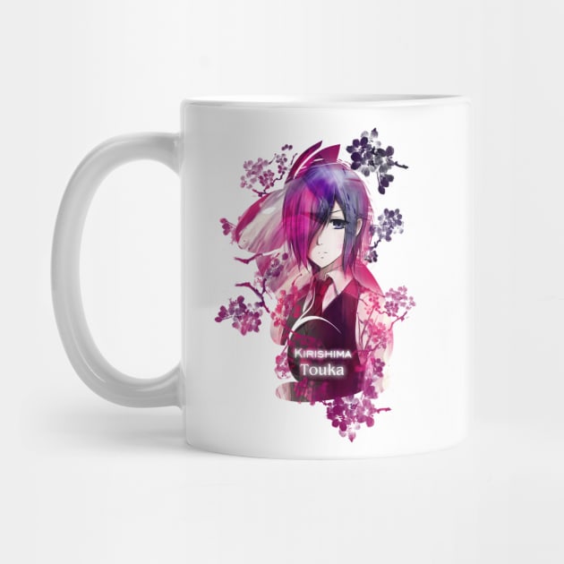 Rabbit Flowers Mug Official Cow Anime Merch