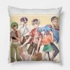 Tg At The Beach Quinx Squad Throw Pillow Official Cow Anime Merch
