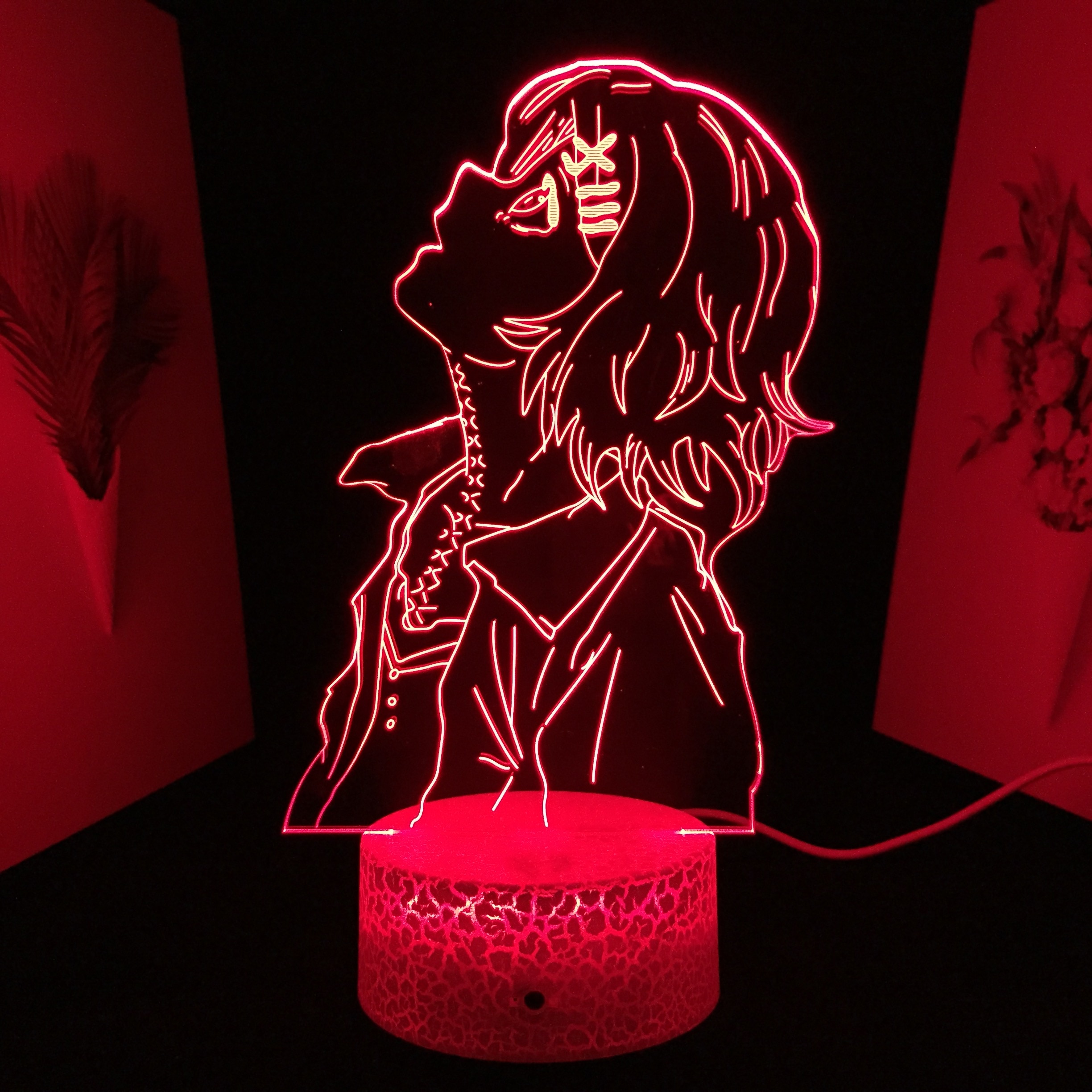 Anime 3D LED Night Light Tokyo Ghoul Figure Juuzou Suzuya for Bedroom Decor Nightlight Cool Birthday - Tokyo Ghoul Store