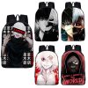 Anime Tokyo Ghoul Backpack For Teenager Children Large Capacity School Bags Cartoon Tokyo Ghoul Kaneki Ken - Tokyo Ghoul Store