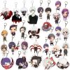 Anime Tokyo Ghoul Kaneki Ken Keychain Cosplay Acrylic Key Chain Pendant Keyring Prop - Tokyo Ghoul Store