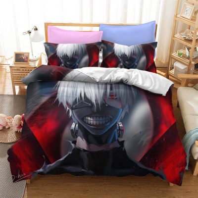 Ken Tokyo Ghoul 3D Bedding Set