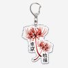 Horrible Anime Tokyo Ghoul Figure Keychain Ken Touka Acrylic Key Chain for Accessories Pendant Key Ring 4 - Tokyo Ghoul Store