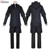 Japanese Anime Tokyo Ghoul Cosplay Kaneki Ken Cosplay Costume Hoodie Jacket Pants Shorts Full Set Outfits 1 - Tokyo Ghoul Store