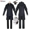 Japanese Anime Tokyo Ghoul Cosplay Kaneki Ken Cosplay Costume Hoodie Jacket Pants Shorts Full Set Outfits - Tokyo Ghoul Store