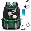 Kaneki Ken Tokyo Ghoul Anime Mochila Teenagers Women Backpacks Usb Port Students School Bags for Girls 1 - Tokyo Ghoul Store