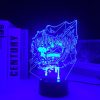 Tokyo Ghoul Anime Figure Ken Kaneki 3D Lamp for Cool Birthday Gift Bedroom Decor Nightlight Tokyo 2 - Tokyo Ghoul Store