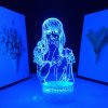 Tokyo Ghoul Anime Figure Rize Kamishiro 3D Lamp for Cool Birthday Gift Bedroom Decor Nightlight LED 1 - Tokyo Ghoul Store