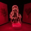 Tokyo Ghoul Anime Figure Rize Kamishiro 3D Lamp for Cool Birthday Gift Bedroom Decor Nightlight LED - Tokyo Ghoul Store