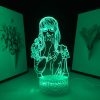Tokyo Ghoul Anime Figure Rize Kamishiro 3D Lamp for Cool Birthday Gift Bedroom Decor Nightlight LED 2 - Tokyo Ghoul Store