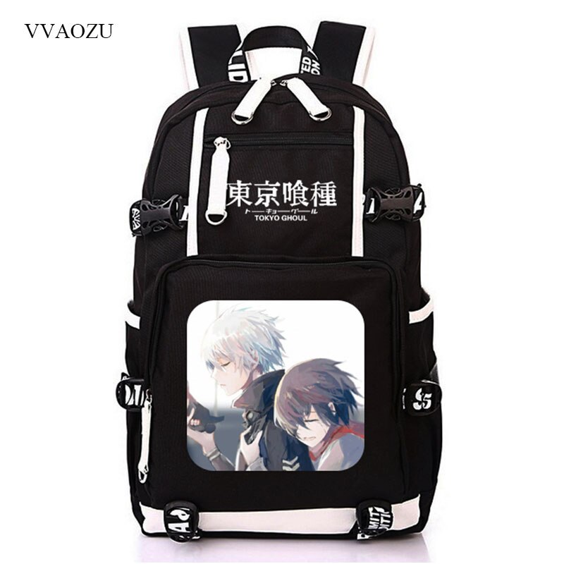 Tokyo Ghoul Backpacks Kaneki Ken Cosplay Large Capacity Backpack Casual Travel Rucksack Back Pack Teenager School 1 - Tokyo Ghoul Store