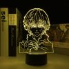 Tokyo Ghoul Figure Ken Kaneki 3D Lamp for Cool Birthday Gift Bedroom Decor Nightlight Acrylic LED 5 - Tokyo Ghoul Store